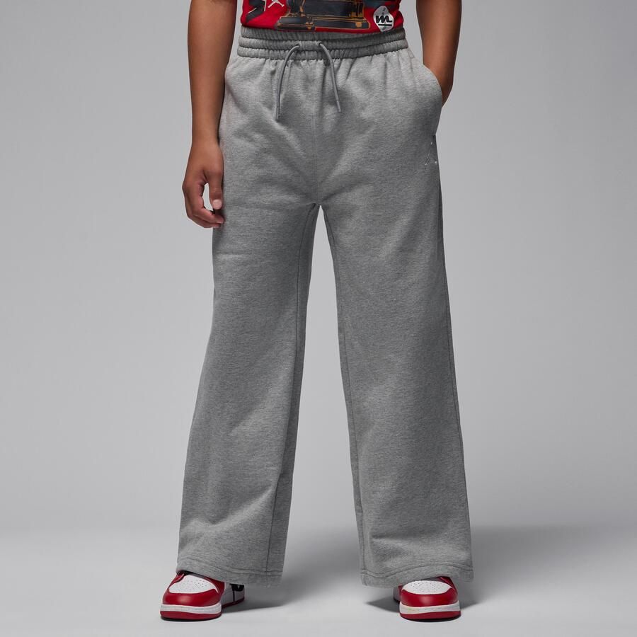 Jordan Brooklyn Essentials open fleecebroek voor kids Grijs - Foto 4
