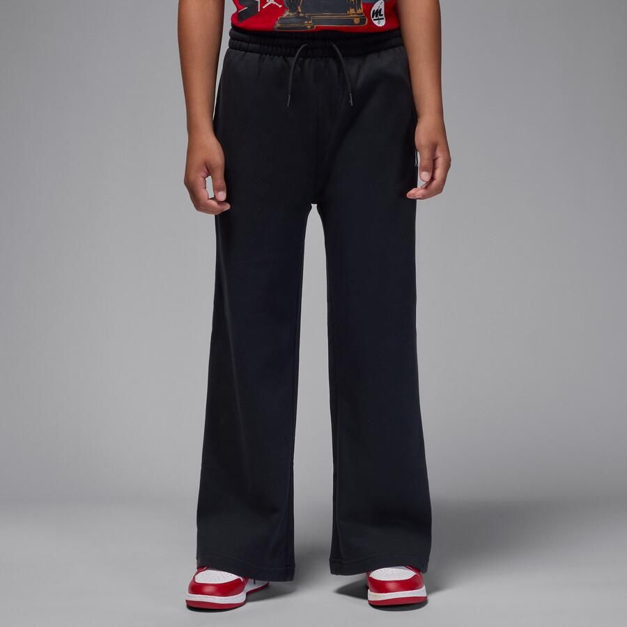Jordan Brooklyn Essentials open fleecebroek voor kids Zwart - Foto 4