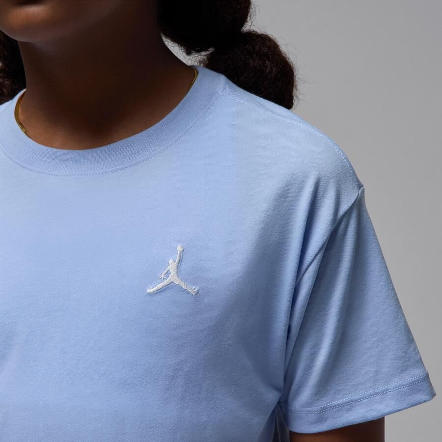 Jordan Brooklyn Essentials T-shirt voor kids Blauw - Foto 3