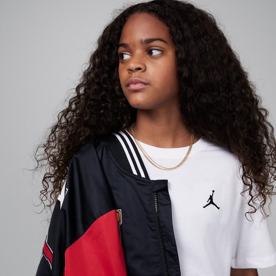 Jordan Brooklyn Essentials T-shirt voor kids Wit