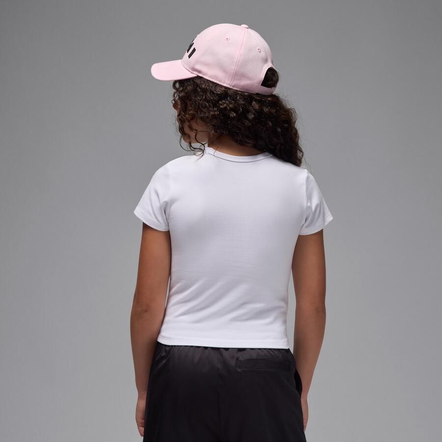 Jordan Brooklyn Essentials T-shirt voor kids Wit