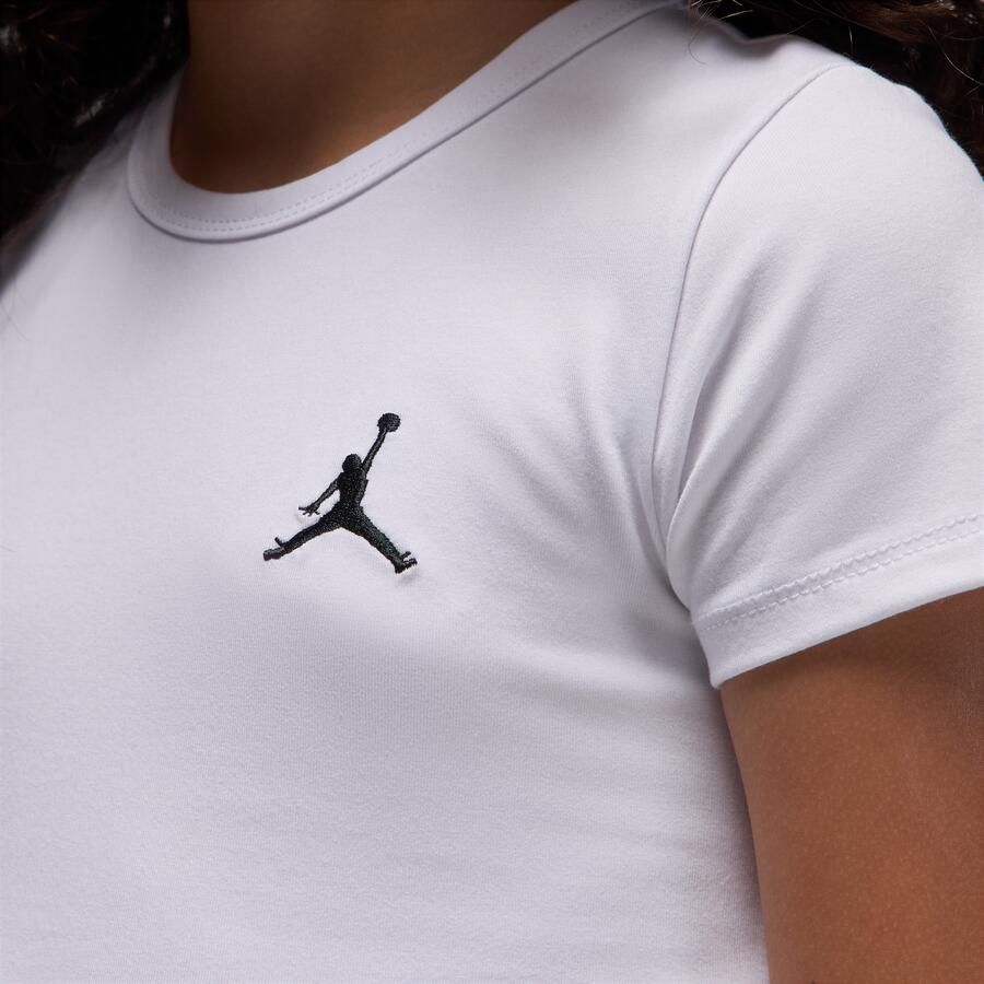 Jordan Brooklyn Essentials T-shirt voor kids Wit - Foto 3