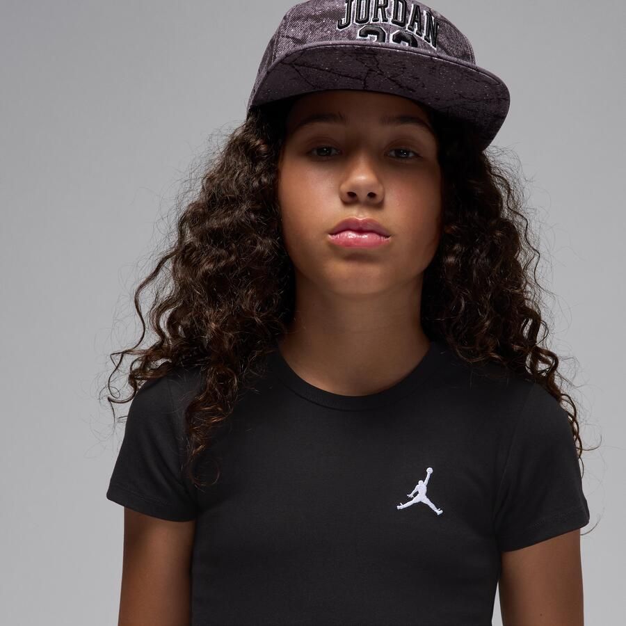 Jordan Brooklyn Essentials T-shirt voor kids Zwart - Foto 2