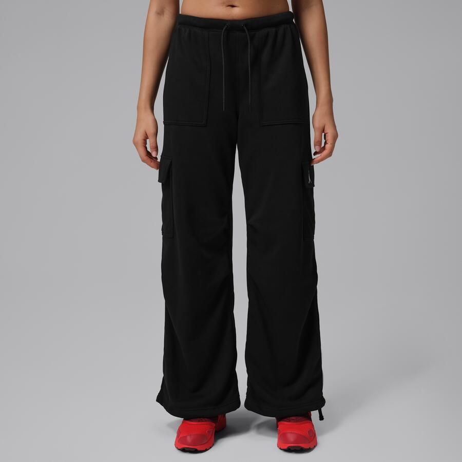 Jordan Brooklyn Fleece cargobroek voor dames Zwart - Foto 4