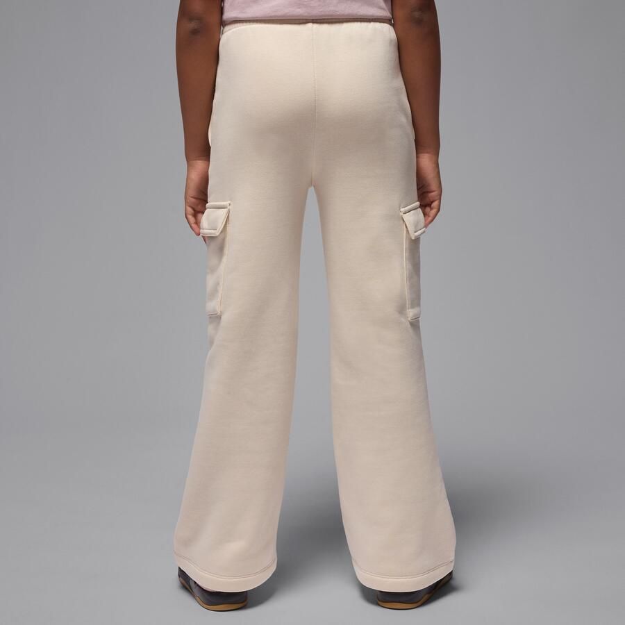 Jordan Brooklyn Fleece cargobroek voor kids Bruin