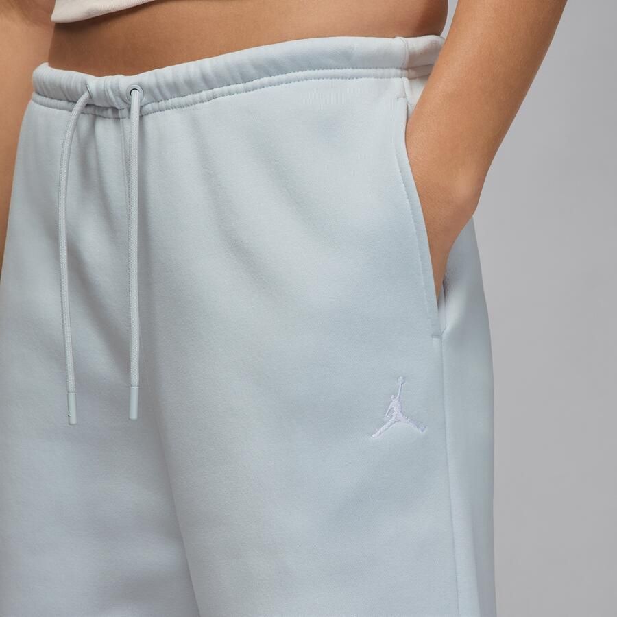 Jordan Brooklyn Fleece damesbroek met open zoom Grijs - Foto 2