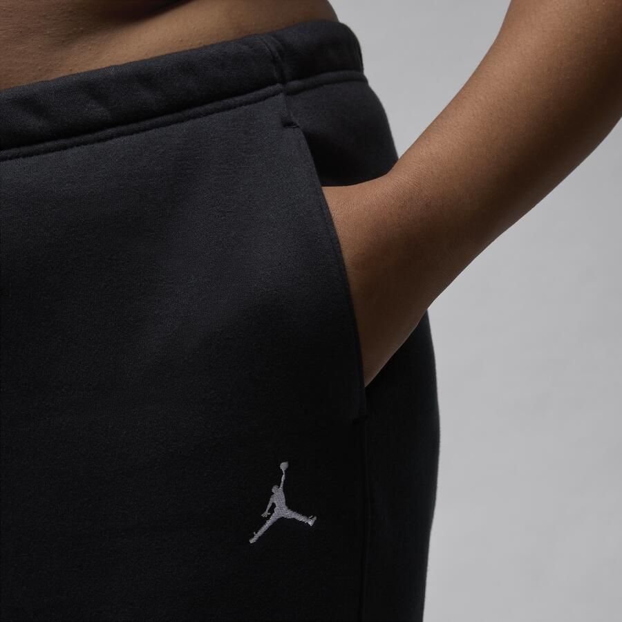 Jordan Brooklyn Fleece damesbroek (Plus Size) Zwart