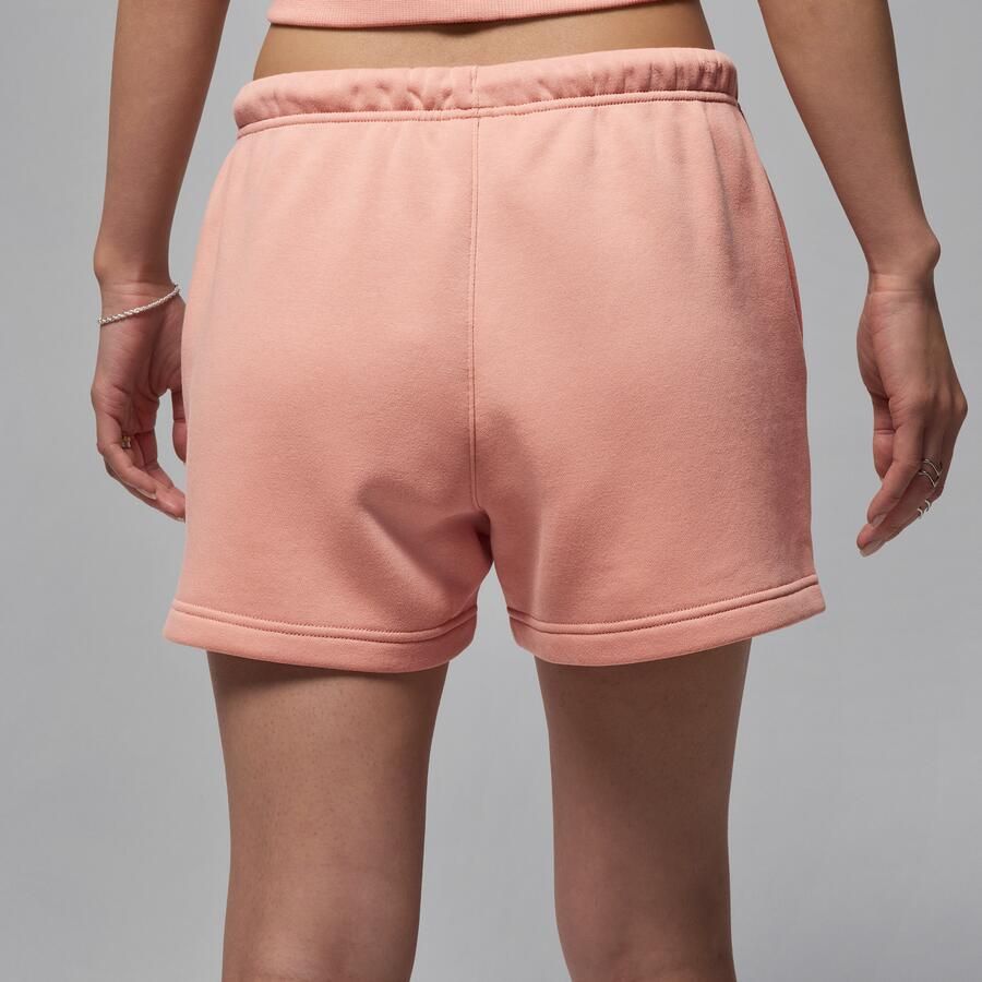 Jordan Brooklyn Fleece damesshorts Oranje - Foto 2