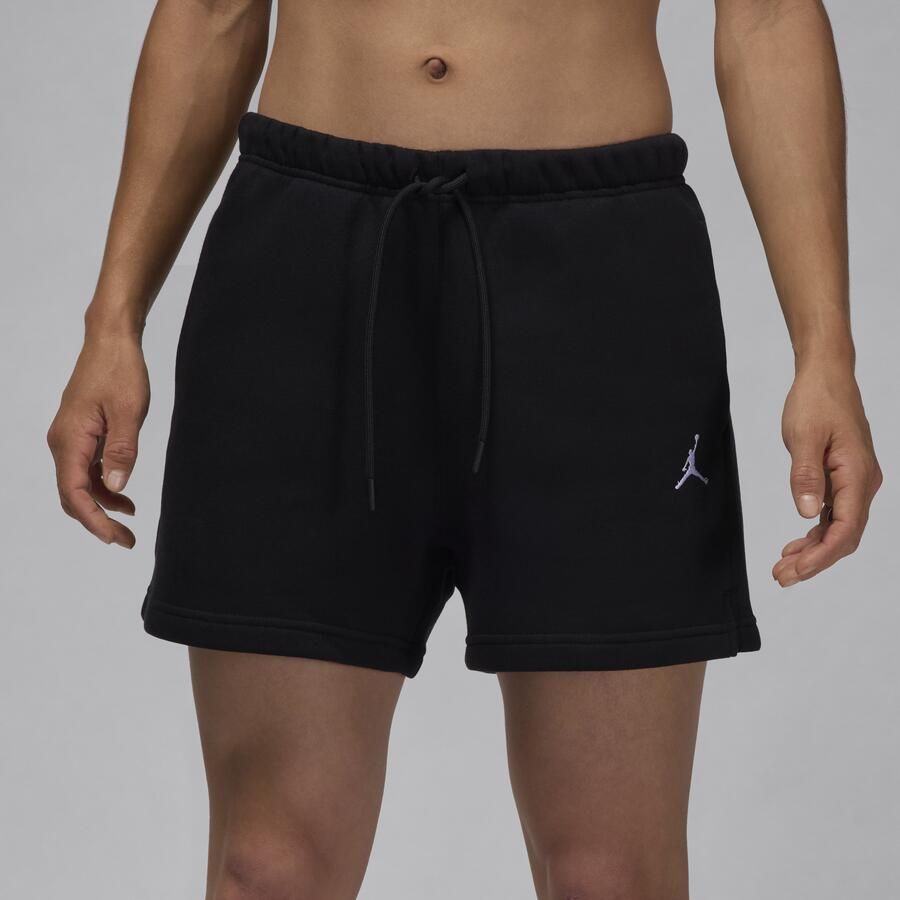 Jordan Brooklyn Fleece damesshorts Zwart - Foto 4