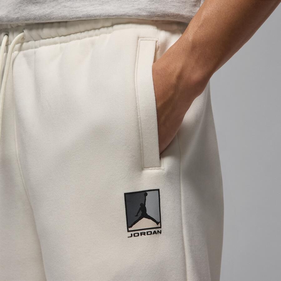Jordan Brooklyn Fleece Herenbroek Wit - Foto 2