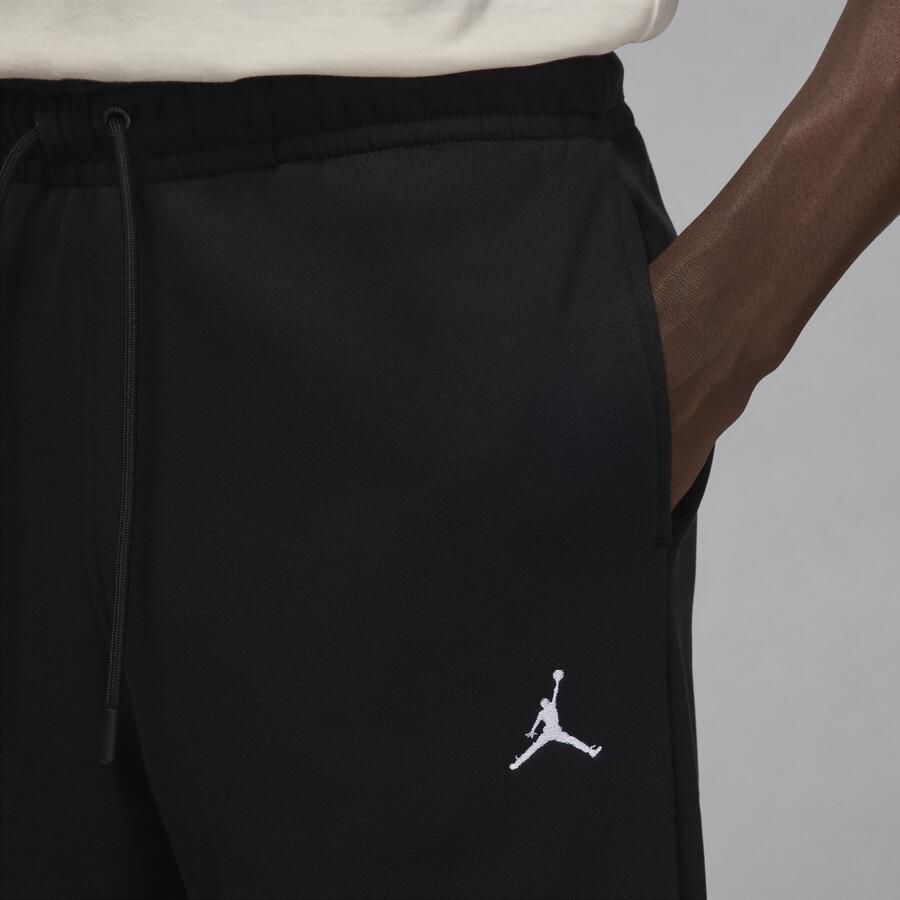 Jordan Brooklyn Fleece Broek voor Mannen Black Heren
