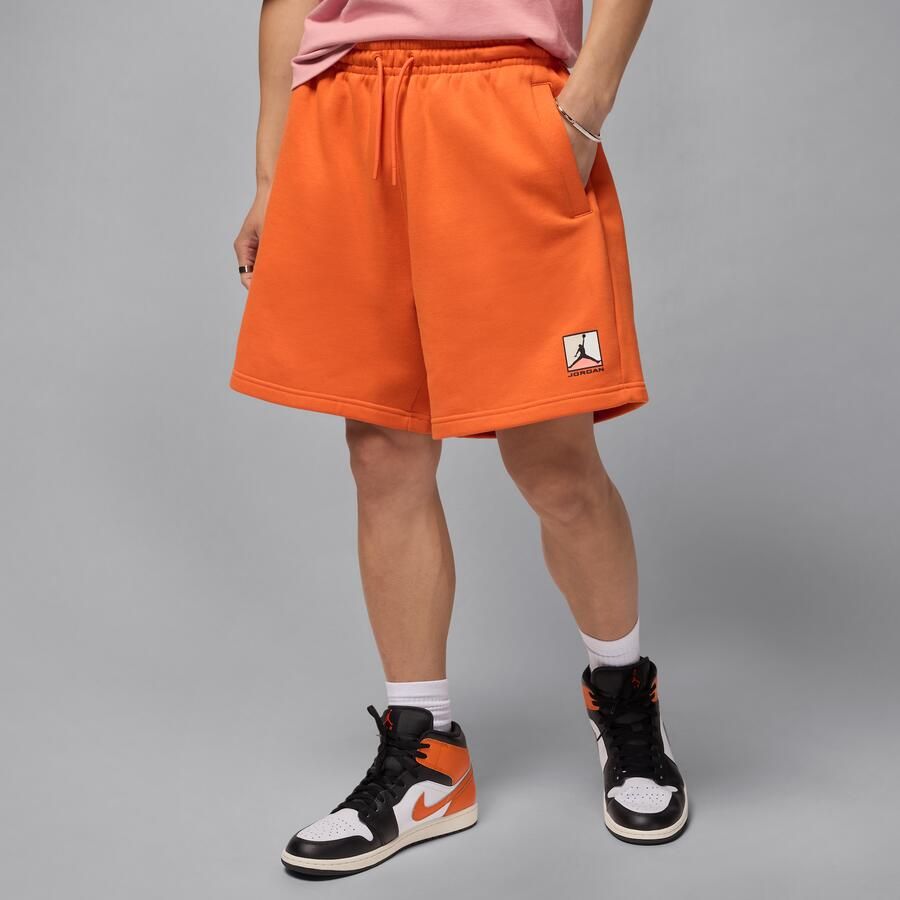 Jordan Brooklyn Fleece herenshorts met graphic Oranje - Foto 4