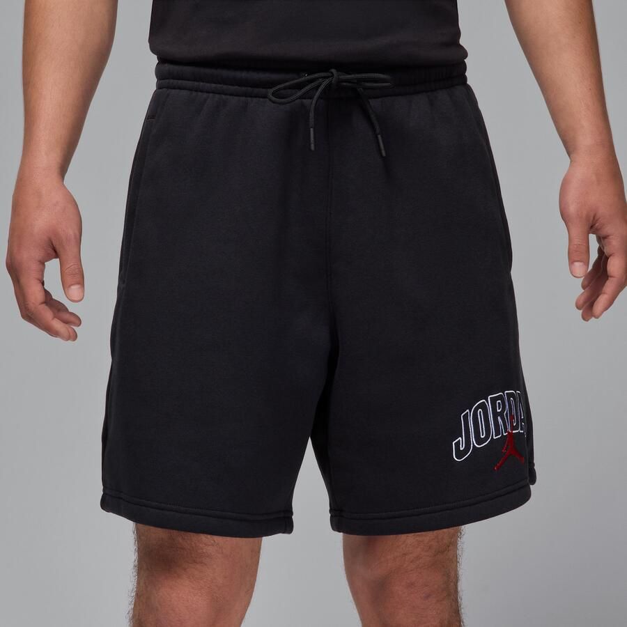 Jordan Brooklyn Fleece herenshorts met graphic Zwart - Foto 2