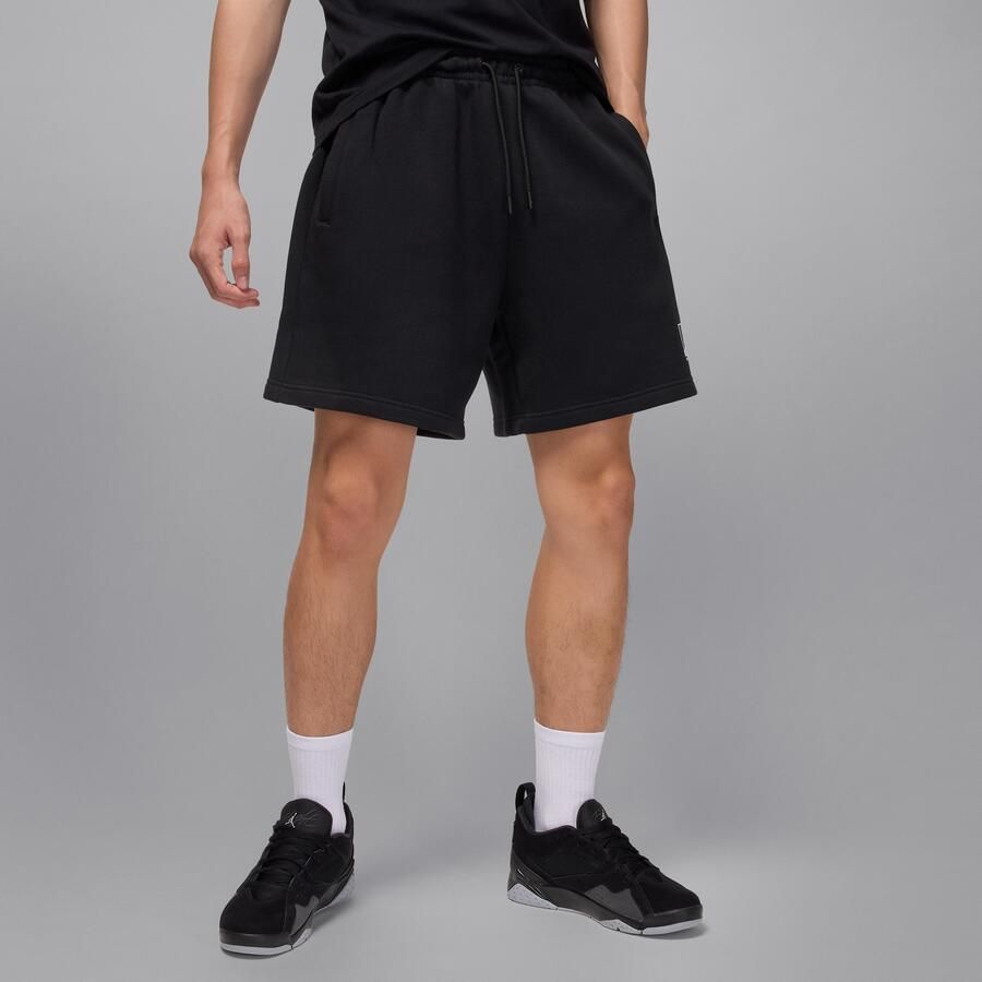 Jordan Brooklyn Fleece herenshorts met graphic Zwart - Foto 4