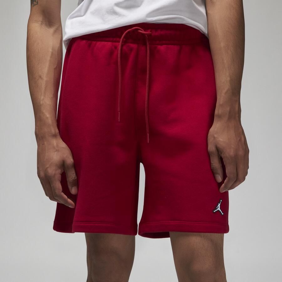 Jordan Brooklyn Fleece herenshorts Rood