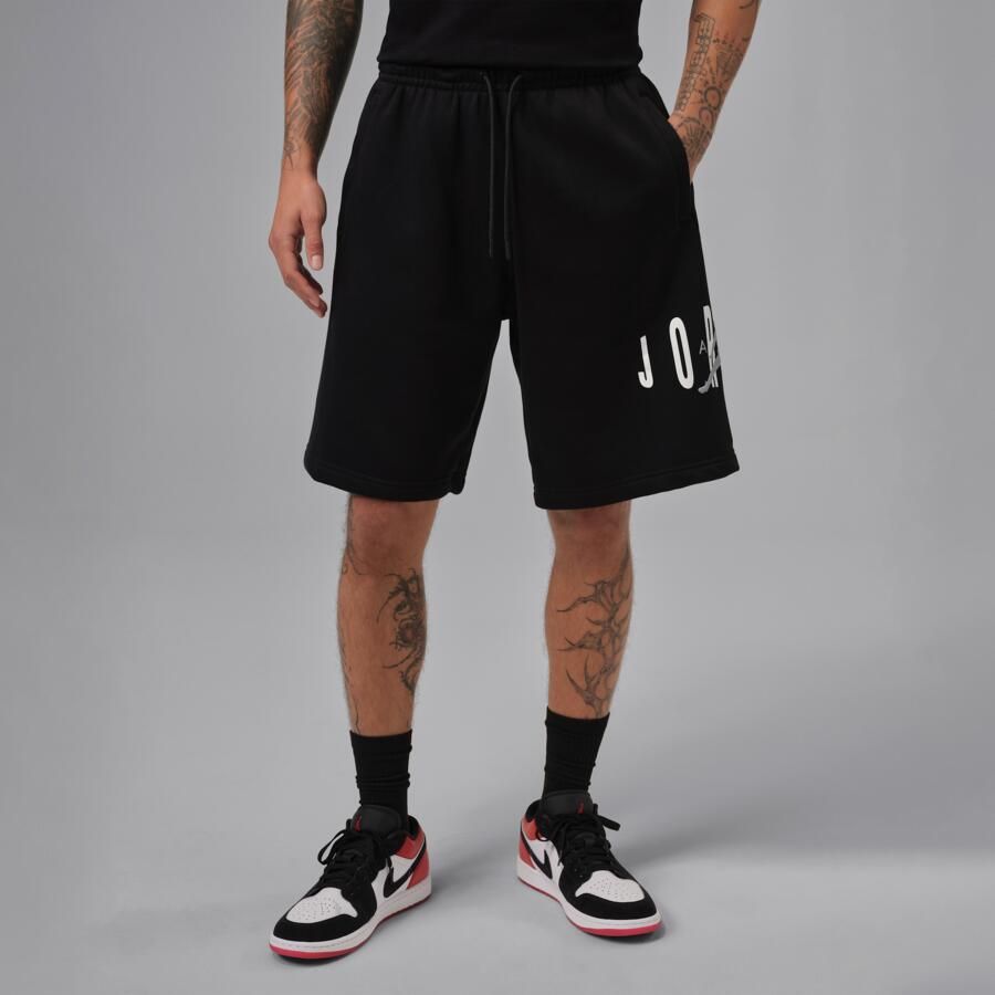 Jordan Brooklyn Fleece herenshorts Zwart - Foto 4