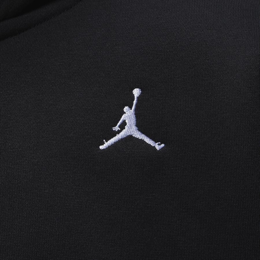 Jordan Brooklyn Fleece hoodie met rits voor dames Zwart - Foto 2