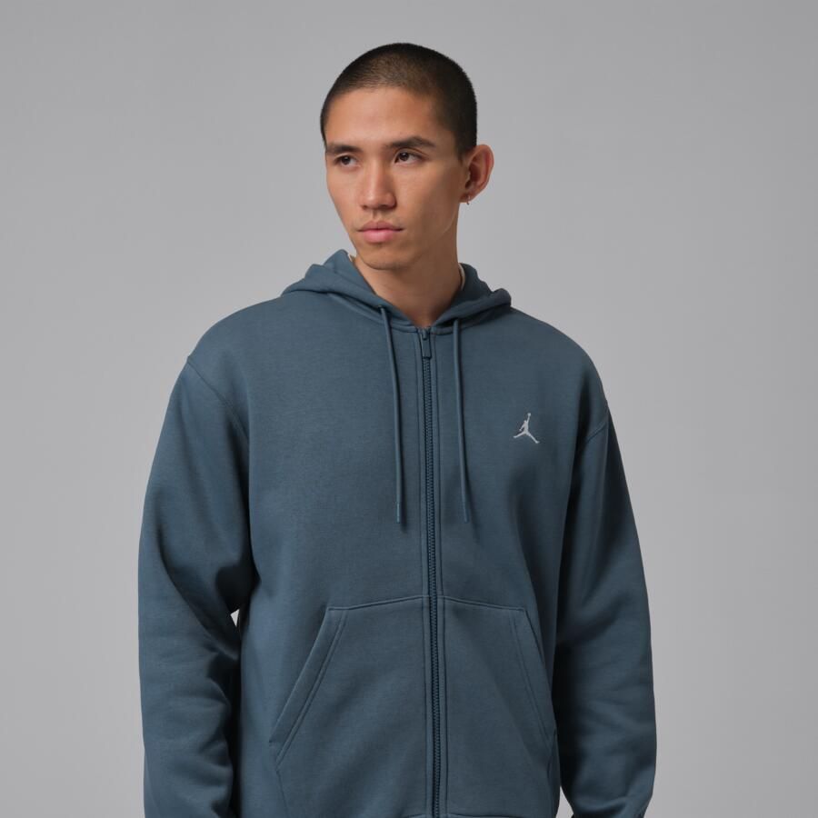 Jordan Brooklyn Fleece hoodie met rits voor heren Blauw - Foto 4