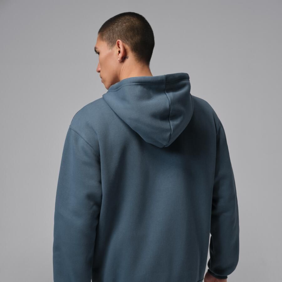 Jordan Brooklyn Fleece hoodie met rits voor heren Blauw