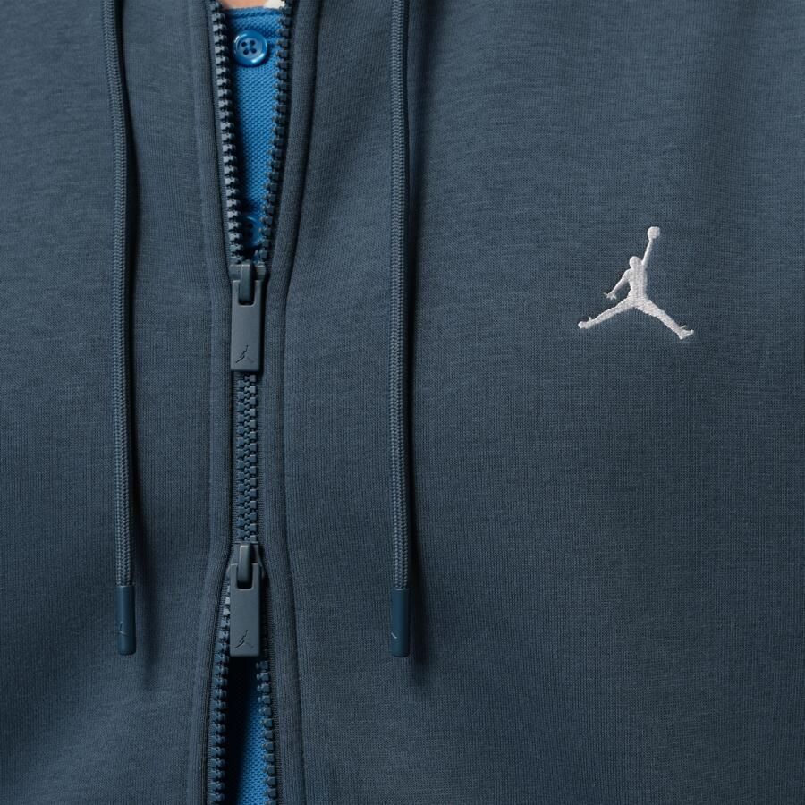 Jordan Brooklyn Fleece hoodie met rits voor heren Blauw - Foto 3