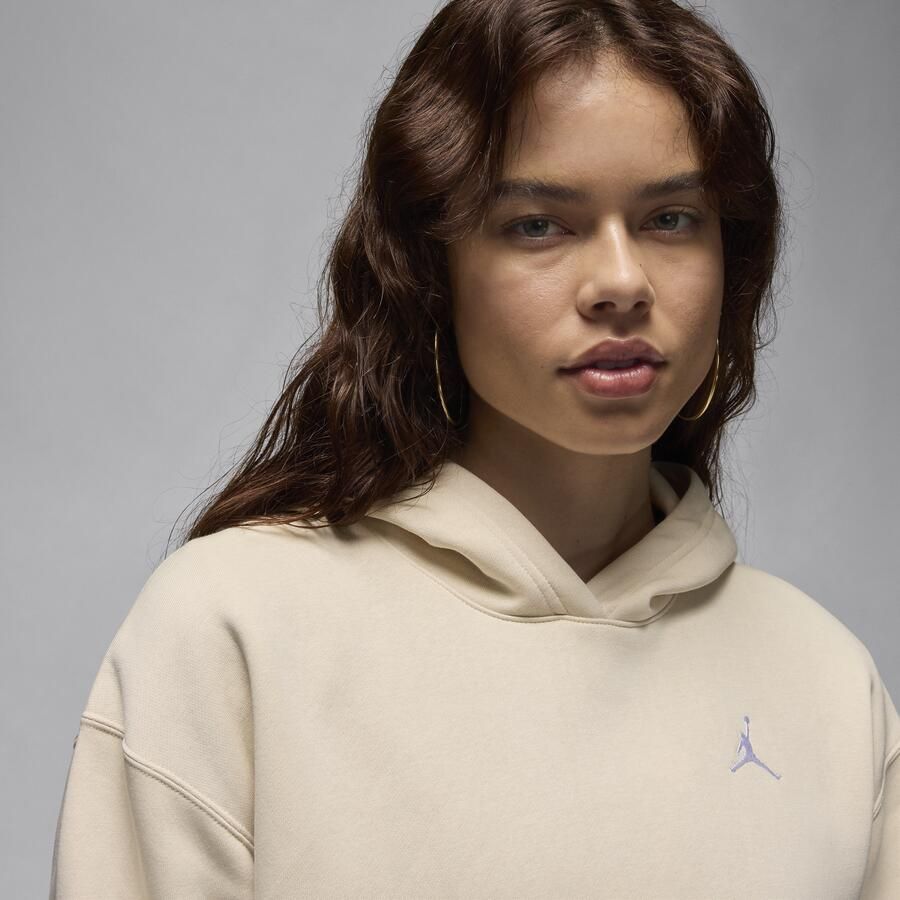 Jordan Brooklyn Fleece hoodie voor dames Bruin