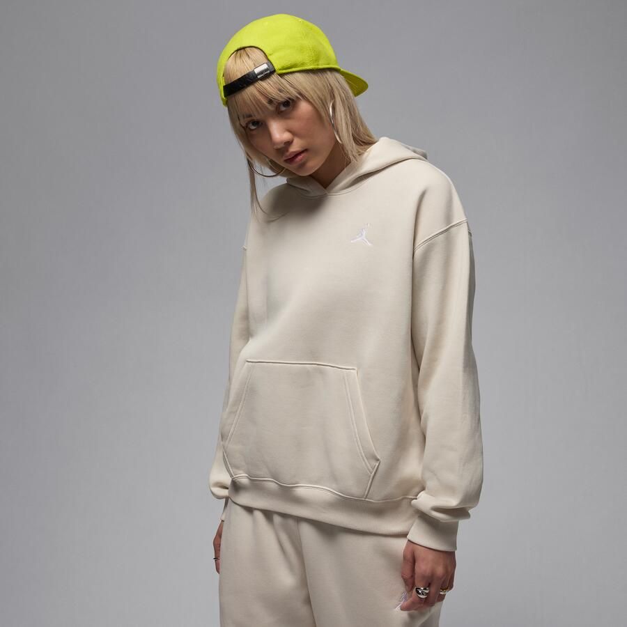 Jordan Brooklyn Fleece hoodie voor dames Bruin - Foto 4