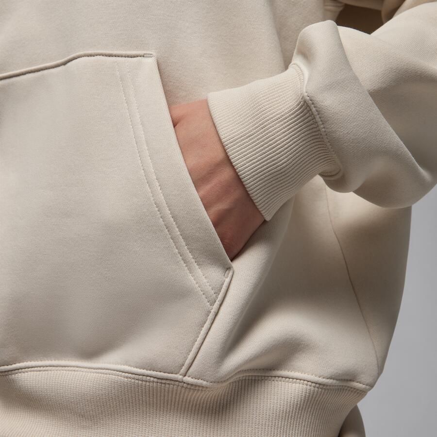 Jordan Brooklyn Fleece hoodie voor dames Bruin - Foto 3