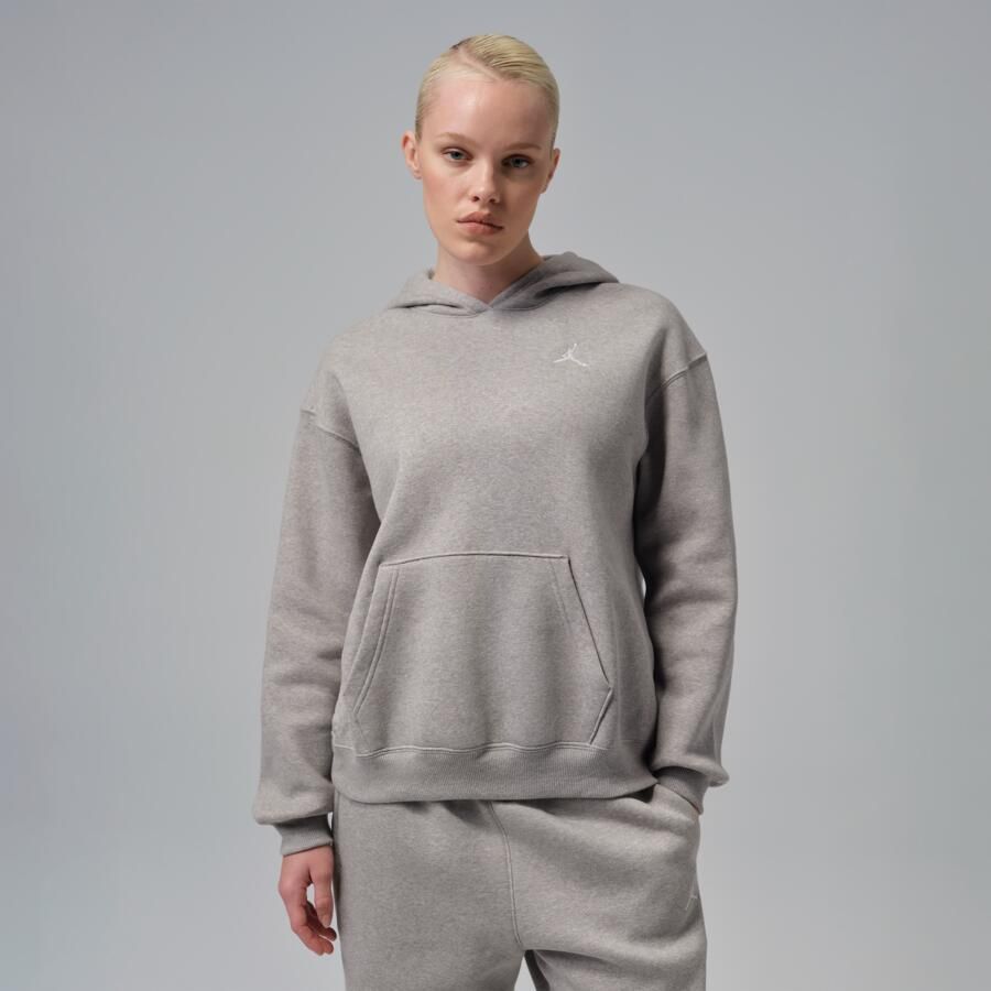 Jordan Brooklyn Fleece hoodie voor dames Grijs - Foto 4