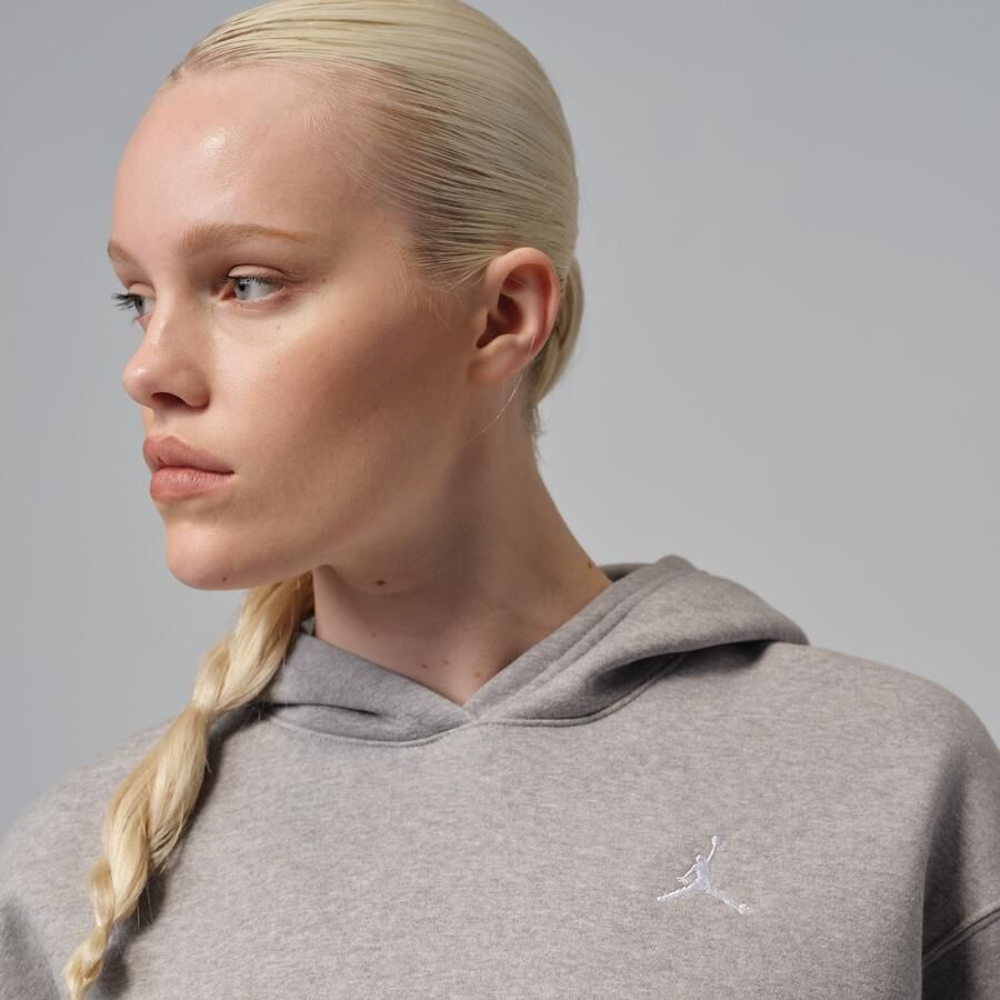Jordan Brooklyn Fleece hoodie voor dames Grijs - Foto 2