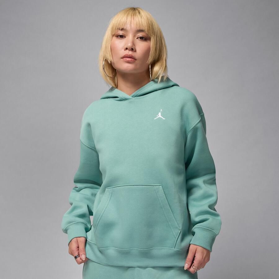 Jordan Brooklyn Fleece hoodie voor dames Groen - Foto 4