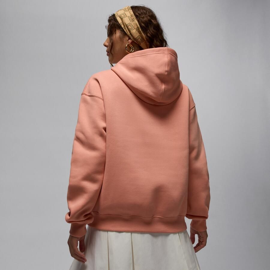Jordan Brooklyn Fleece hoodie voor dames Oranje