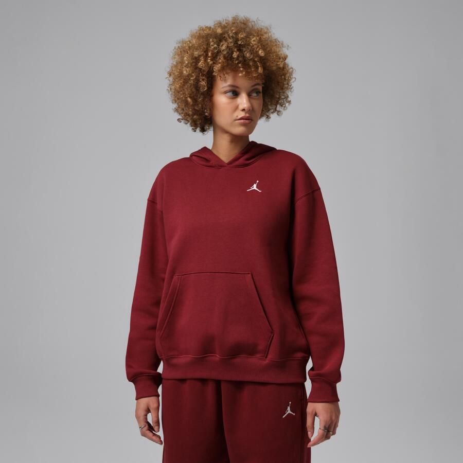 Jordan Brooklyn Fleece hoodie voor dames Rood - Foto 4