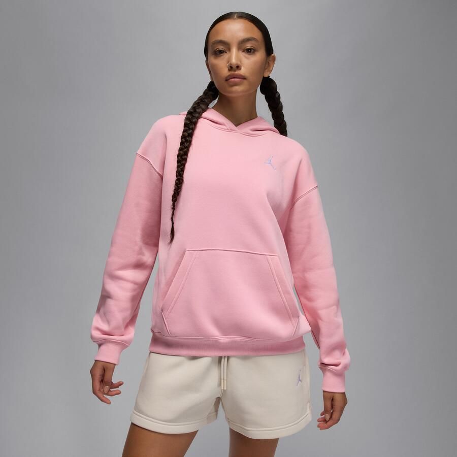 Jordan Brooklyn Fleece hoodie voor dames Roze - Foto 4