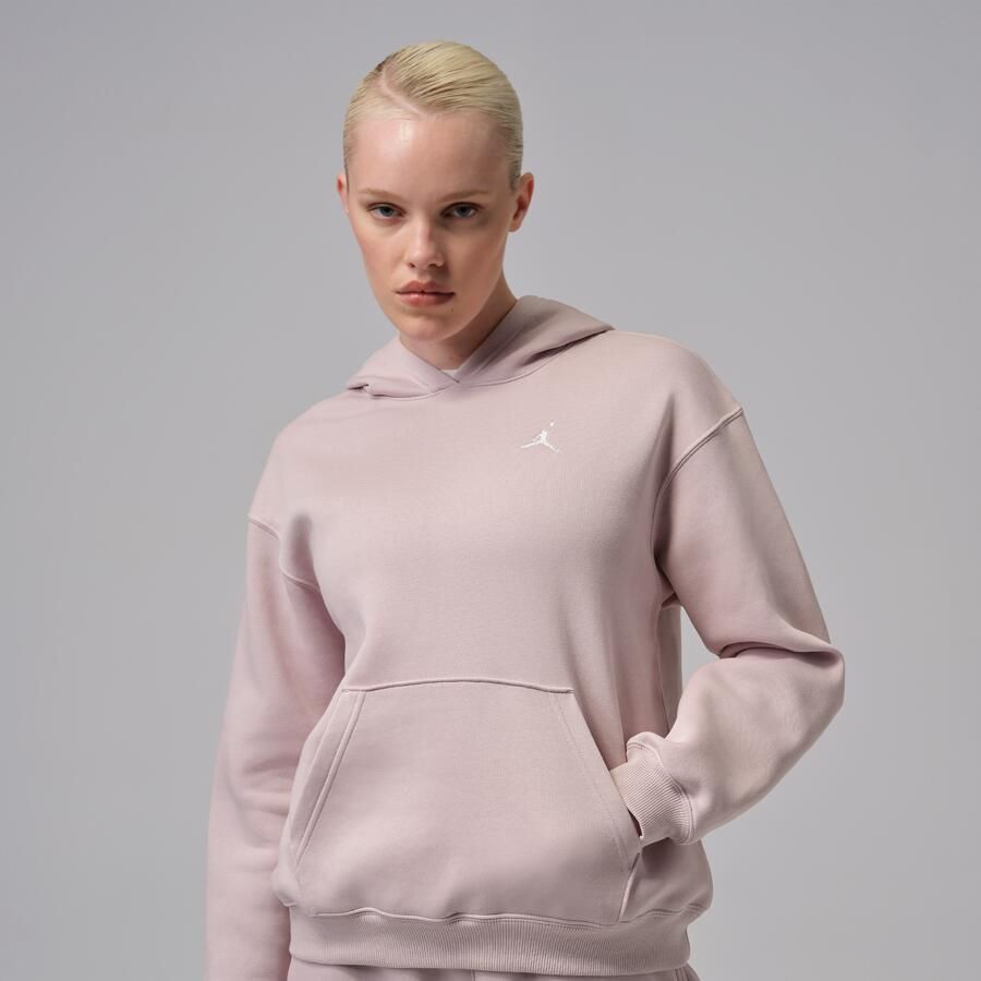 Jordan Brooklyn Fleece hoodie voor dames Roze - Foto 4