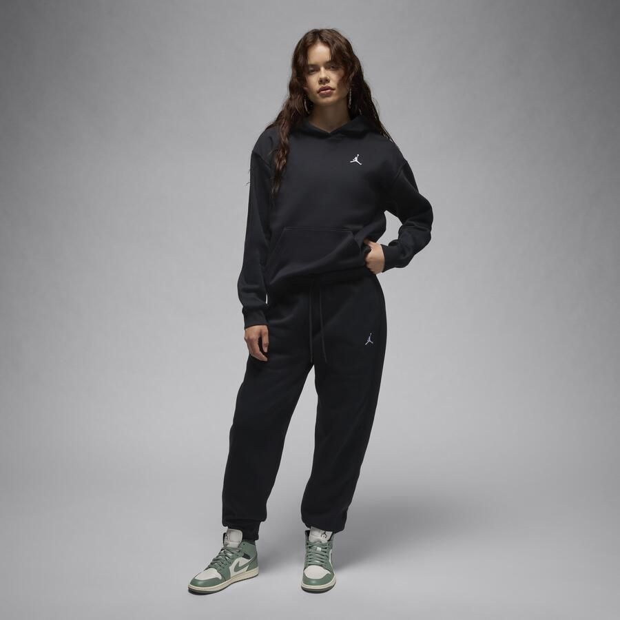 Jordan Brooklyn Fleece hoodie voor dames Zwart - Foto 3