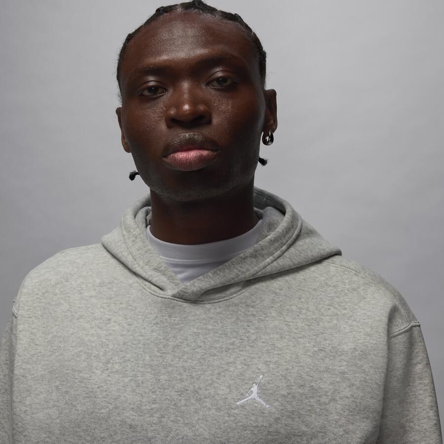 Jordan Brooklyn Fleece Hoodie voor heren Grijs - Foto 2