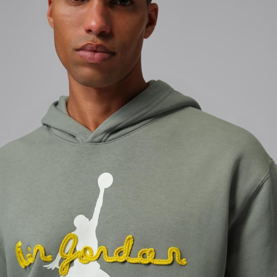Jordan Brooklyn Fleece Hoodie voor heren Groen - Foto 2
