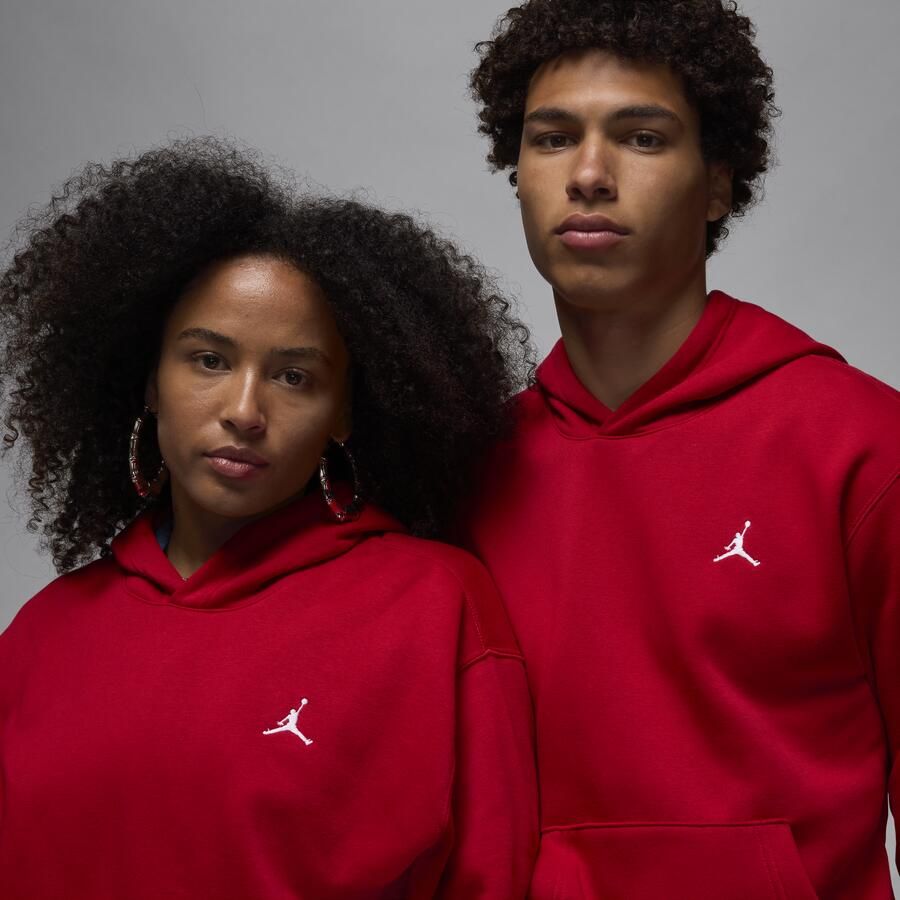 Jordan Brooklyn Fleece Hoodie voor heren Rood