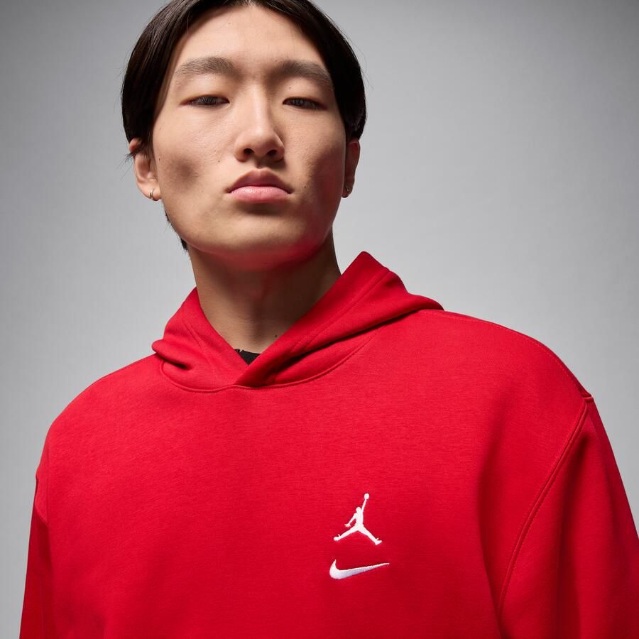 Jordan Brooklyn Fleece Hoodie voor heren Rood - Foto 2