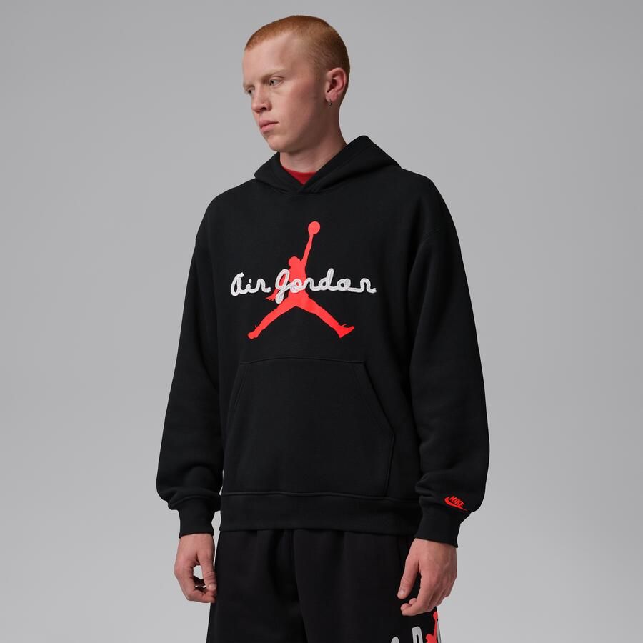 Jordan Brooklyn Fleece Hoodie voor heren Zwart - Foto 4