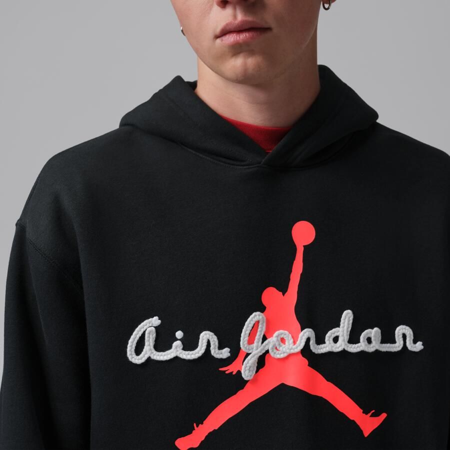 Jordan Brooklyn Fleece Hoodie voor heren Zwart - Foto 2