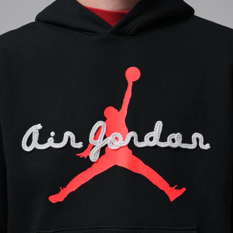 Jordan Brooklyn Fleece Hoodie voor heren Zwart - Foto 3