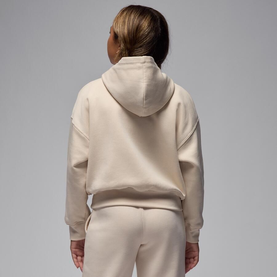 Jordan Brooklyn Fleece hoodie voor kids Bruin