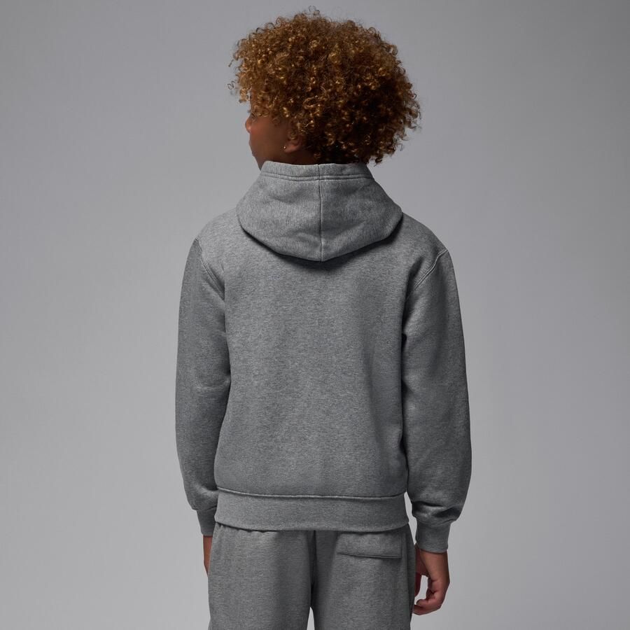 Jordan Brooklyn Fleece hoodie voor kids Grijs