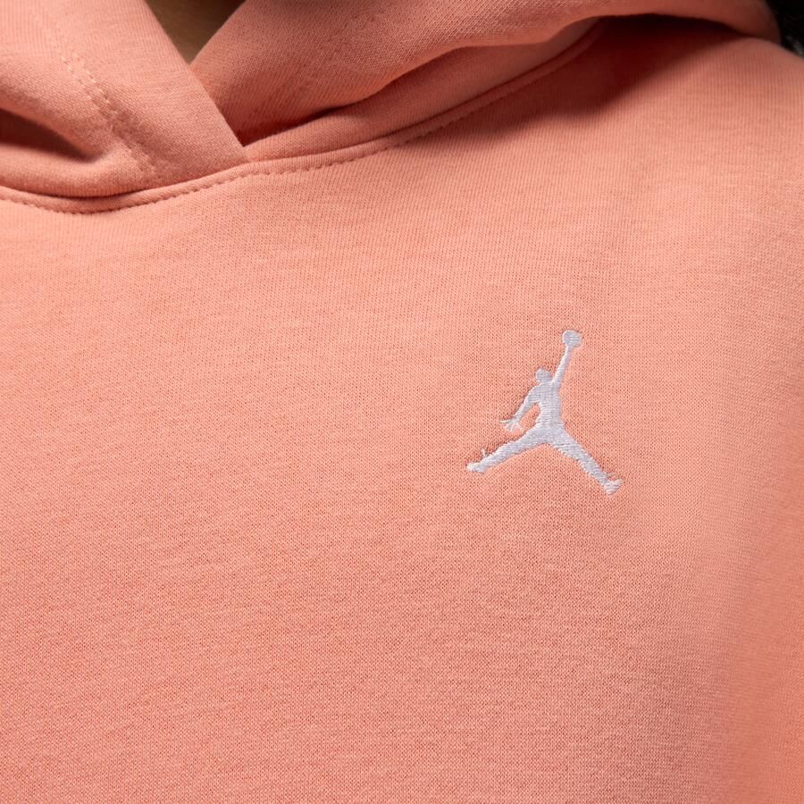 Jordan Brooklyn Fleece hoodie voor kids Oranje - Foto 3
