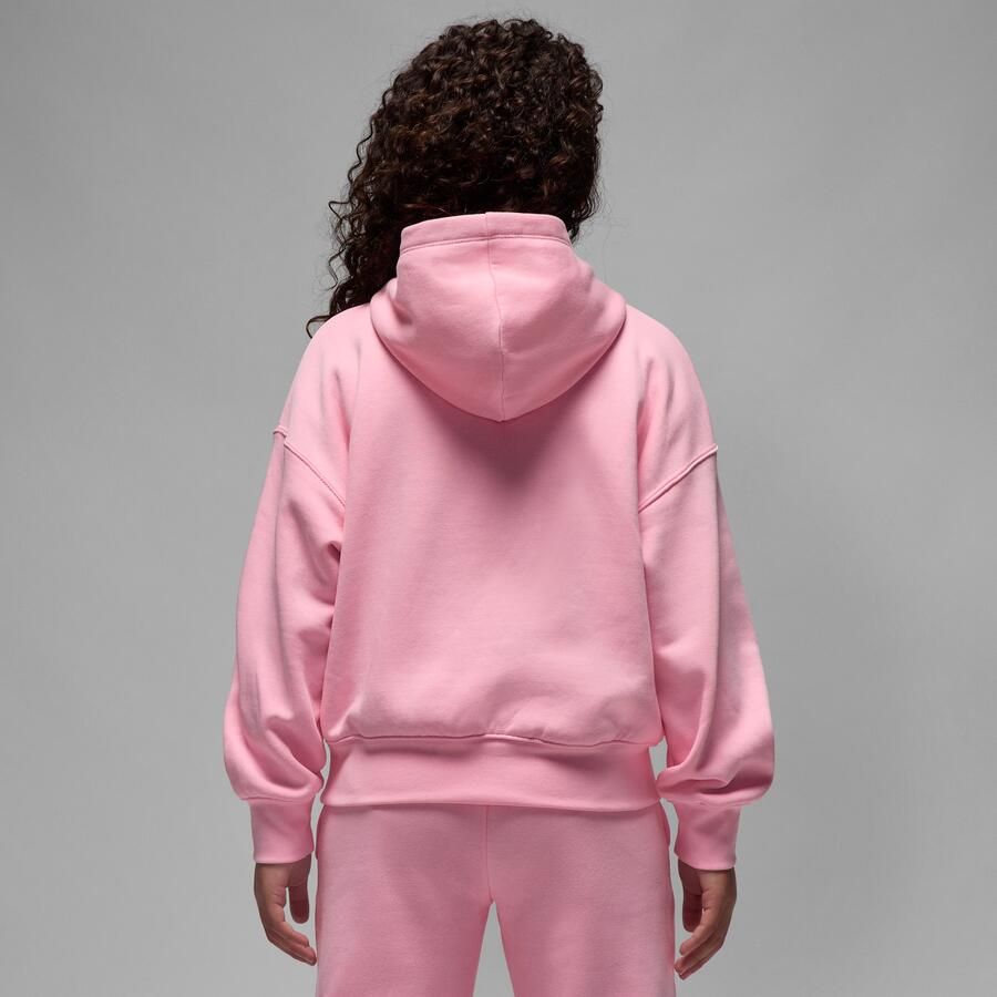 Jordan Brooklyn Fleece hoodie voor kids Roze