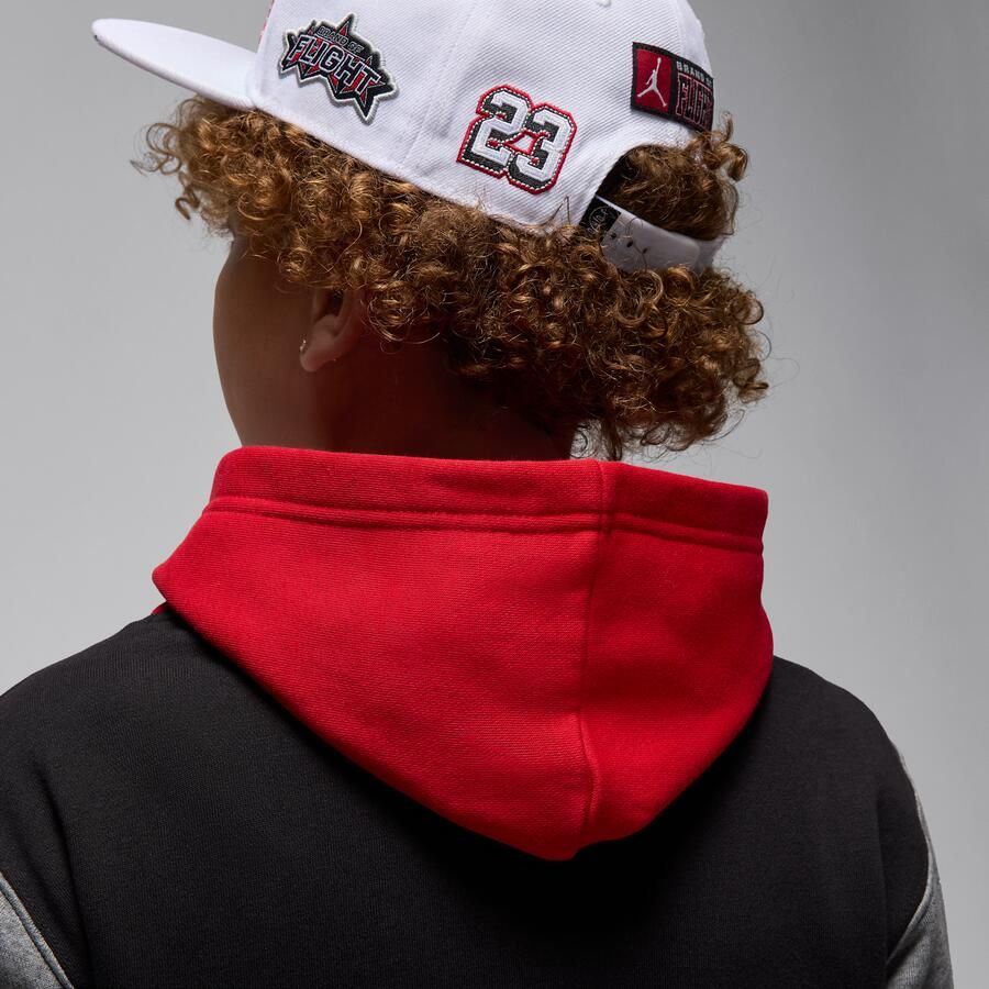 Jordan Brooklyn Fleece hoodie voor kids Zwart - Foto 3