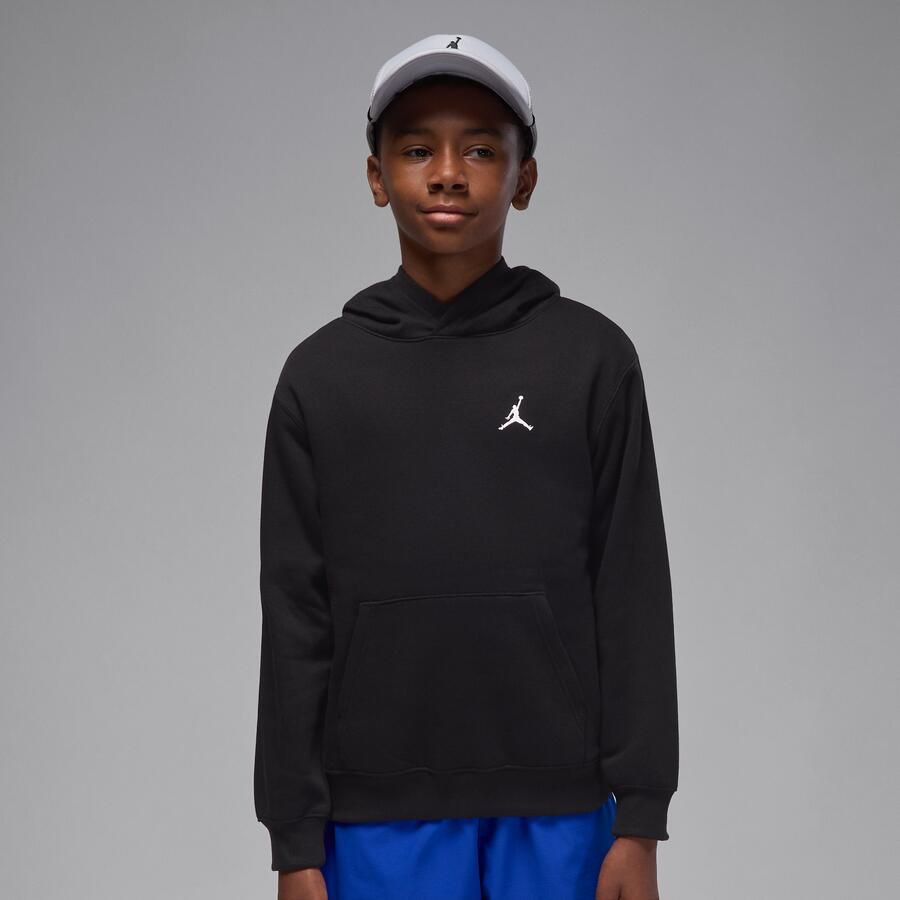 Jordan Brooklyn Fleece hoodie voor kids Zwart - Foto 4