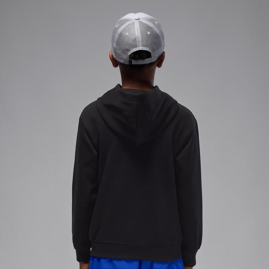 Jordan Brooklyn Fleece hoodie voor kids Zwart