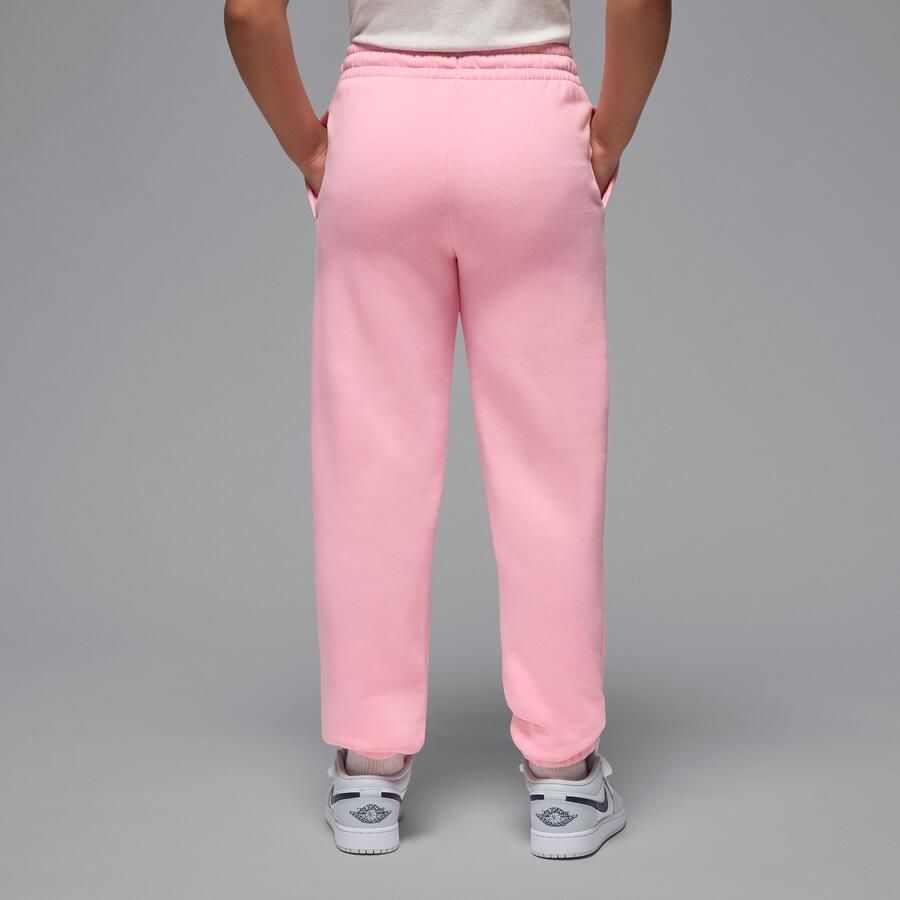 Jordan Brooklyn Fleece kinderbroek Roze